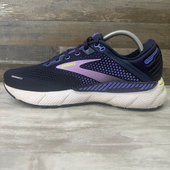 Brooks Adrenaline GTS 22 Womens Size 10.5 Blue Running Shoes Sneakers 1203531B11 - Picture 3 of 9
